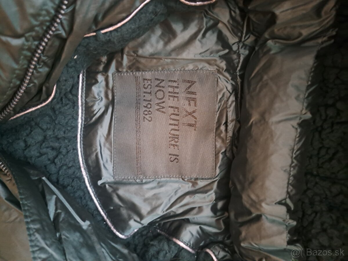 Dievčenská zimná bunda zn.Next - 3