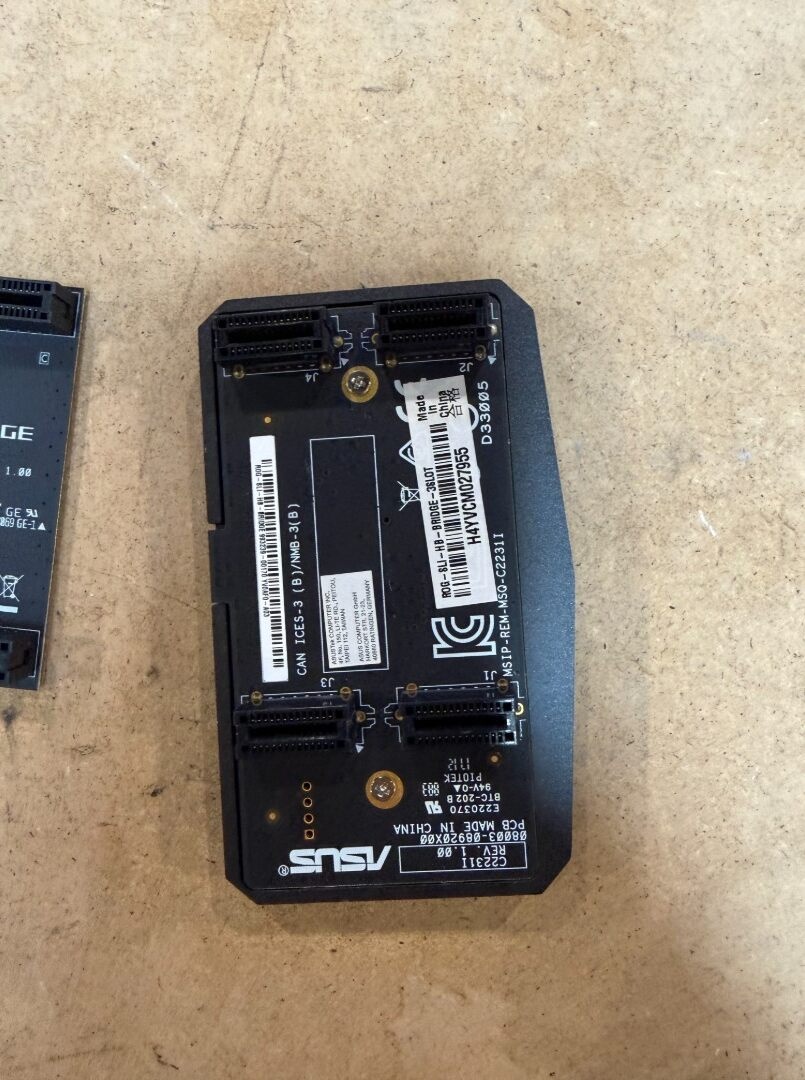 SLI mostíky ASUS + MSI – HB Bridge – 3 kusy - 3