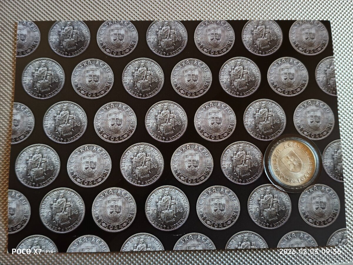 Minca z vrecka slovenský štát - 3