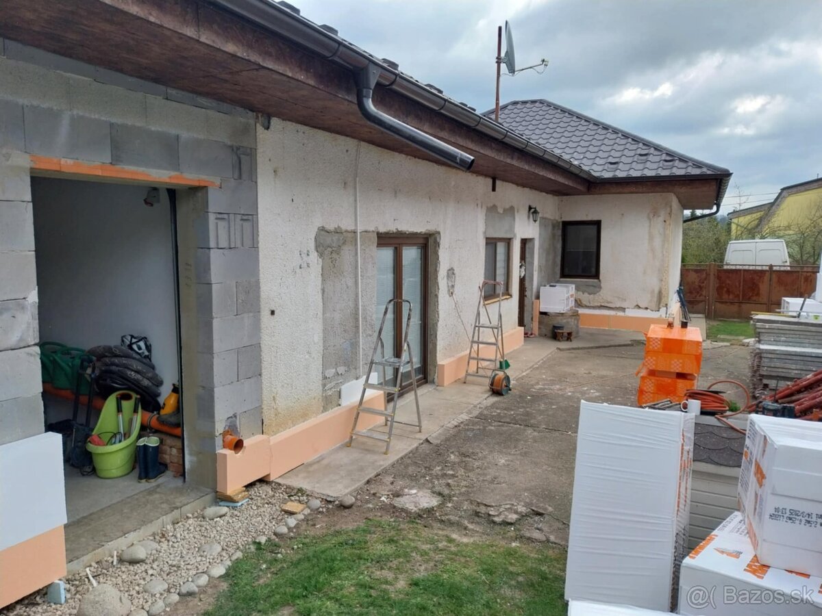 Zateplovacie práce,omietky - 3