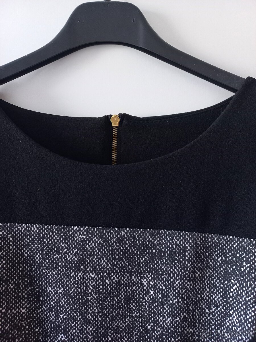 Šaty dámske čierne krátke - 3