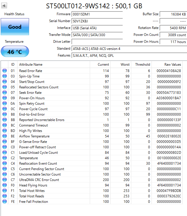 2.5" Hard Disk 500GB ( ST500LT012 ) - 3