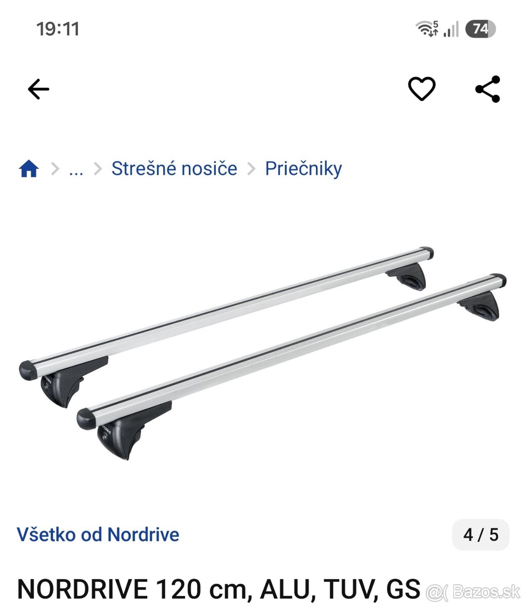 Stresne priecniky NORDDRIVE - 3
