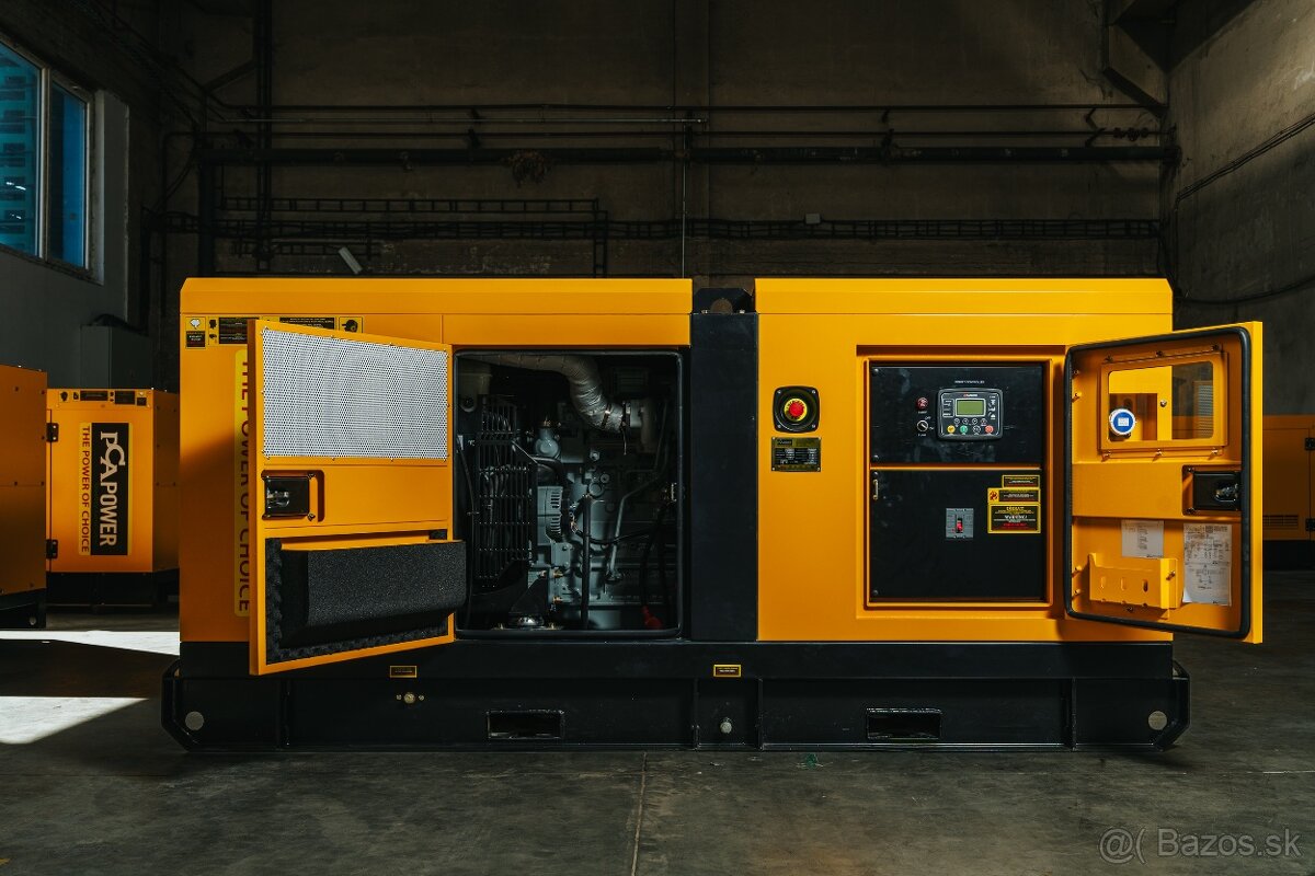 Naftová elektrocentrála PDE-66 kVA s ATS. - 3