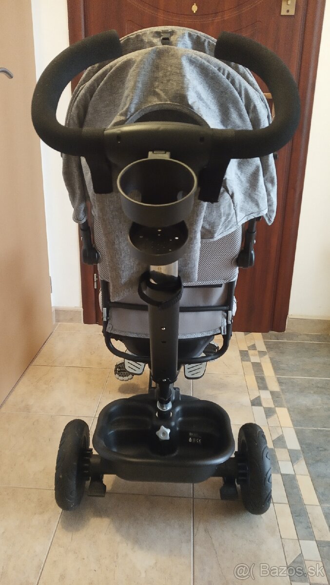 Trojkolka Kinderkraft Aveo šedá - 3