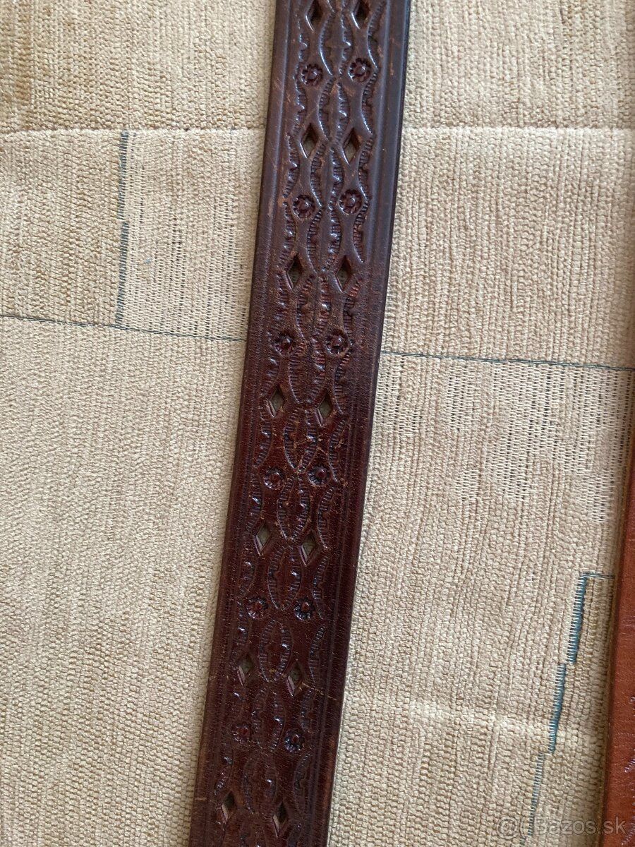 Kožené western opasky - 3