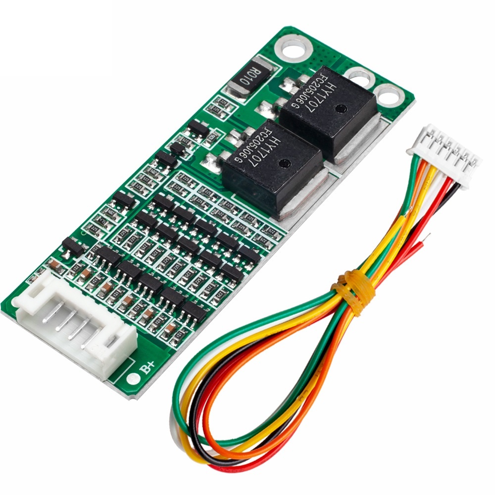 BMS Li ion 18650 5S 15A, DC DC menic napatia LM2596 - 3