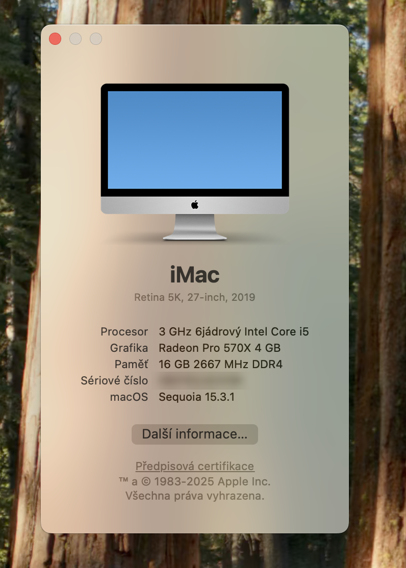 iMac 27” 2019 5K, 16 GB RAM, 2TB NVMe Flash SSD, komplet b. - 3
