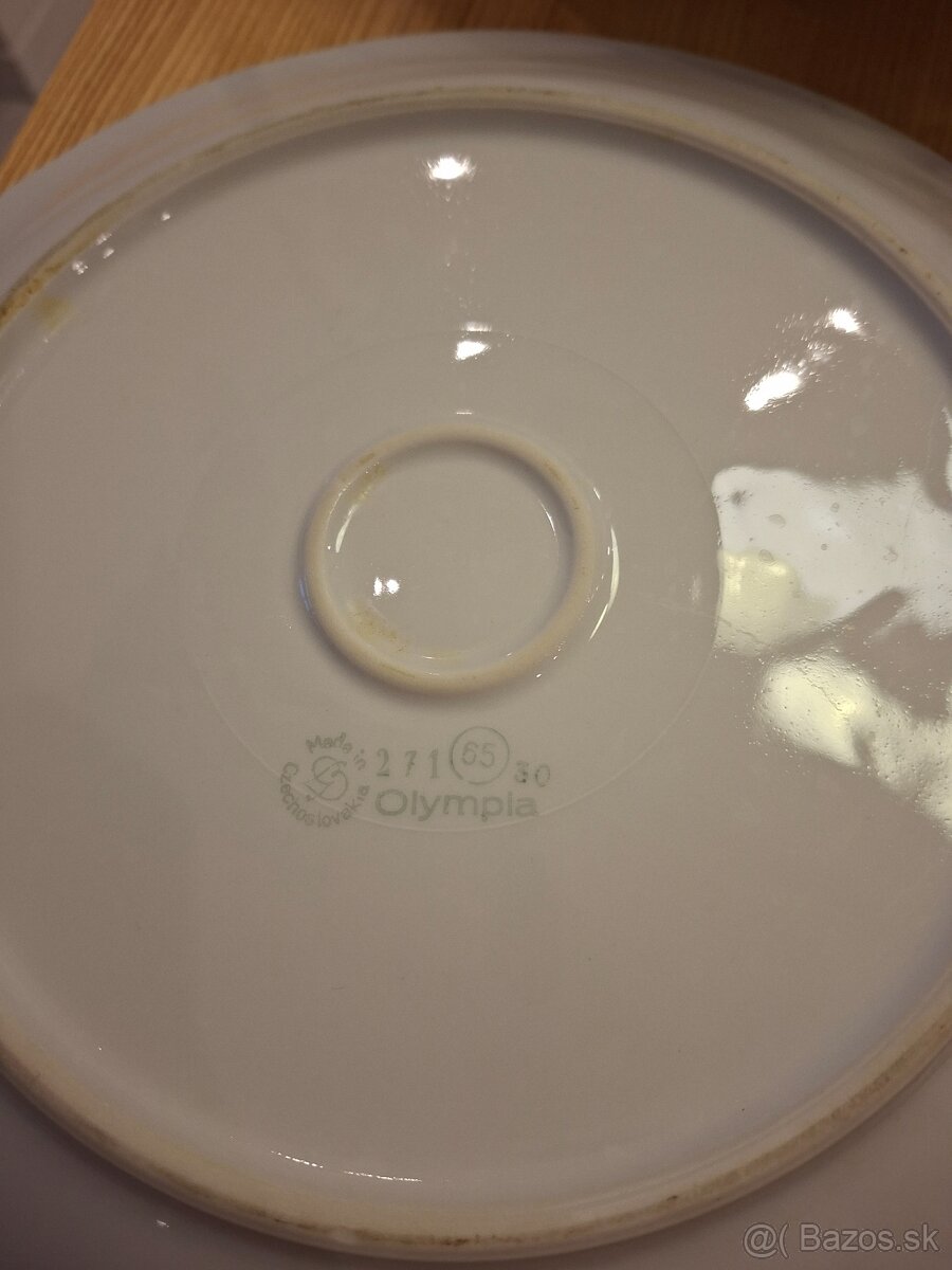Retro porcelánový servis Olympia, 6 osôb - 3