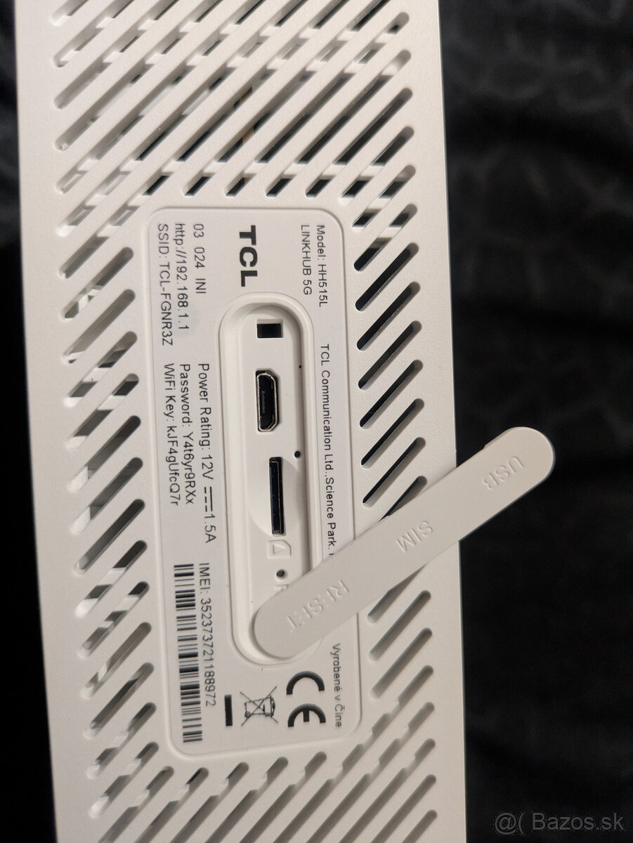 TCL LINKHUB 5G HH515L router - 3