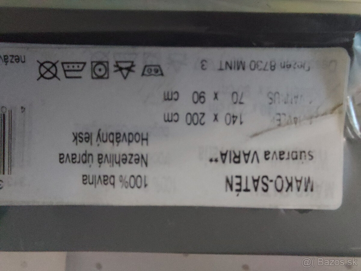 Luxusné obliečky bavlnený satén VARIA Mako satén - 3