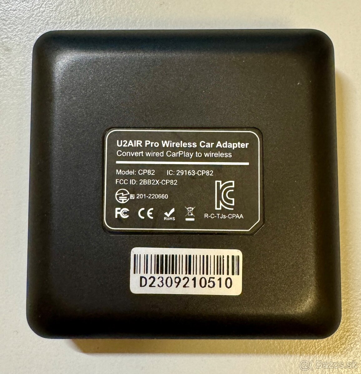 Predám U2AIR Pro wireless CarPlay Adapter - 3