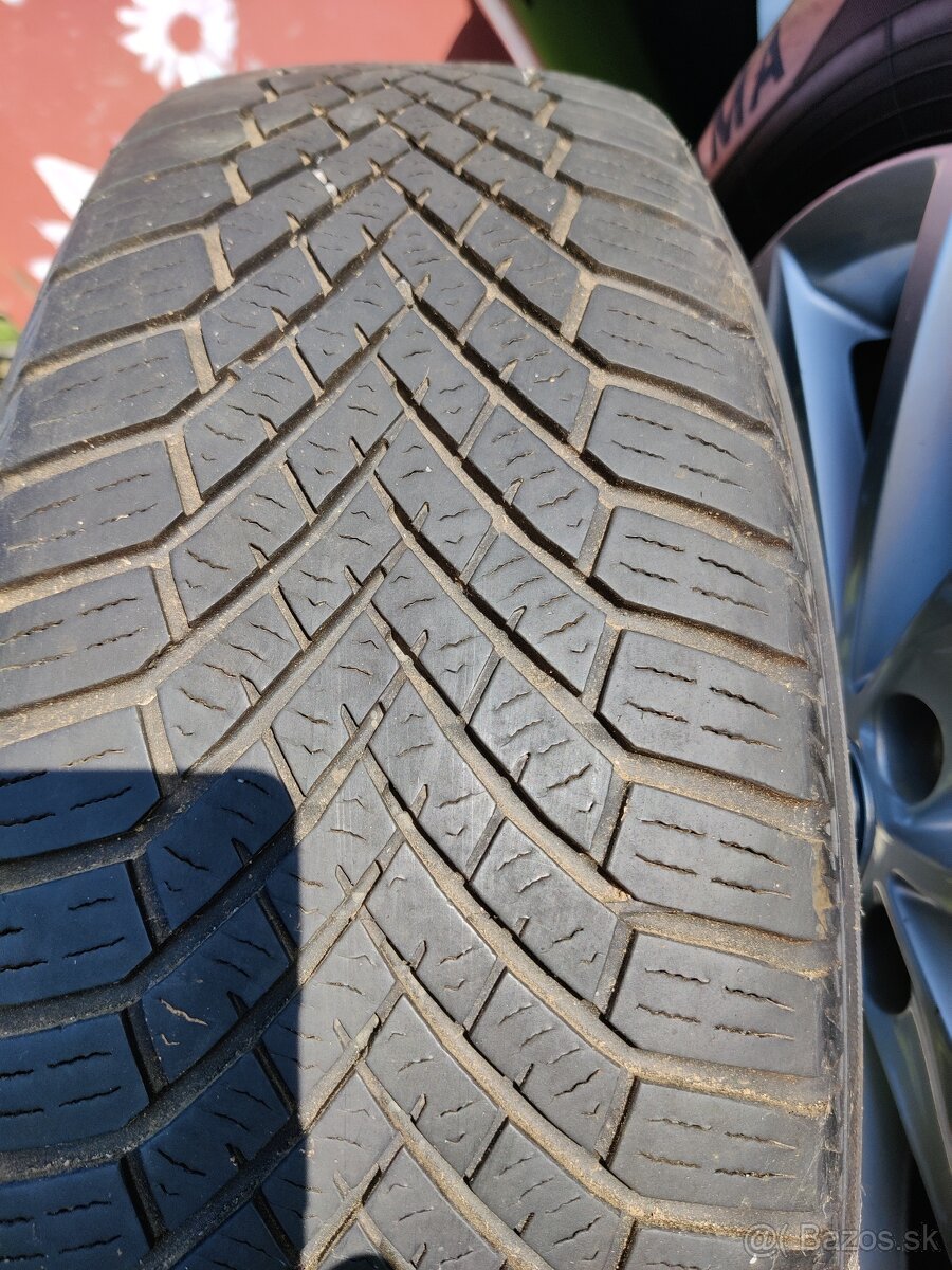 VW originál al.disky 15"zimné Yokohama - 3