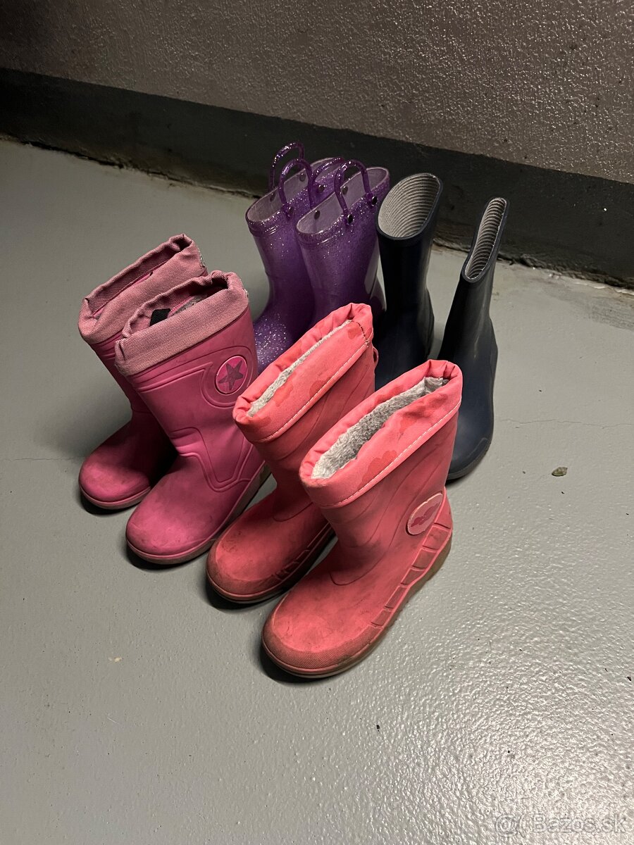 Detské dievčenské topánky č.27 - 3