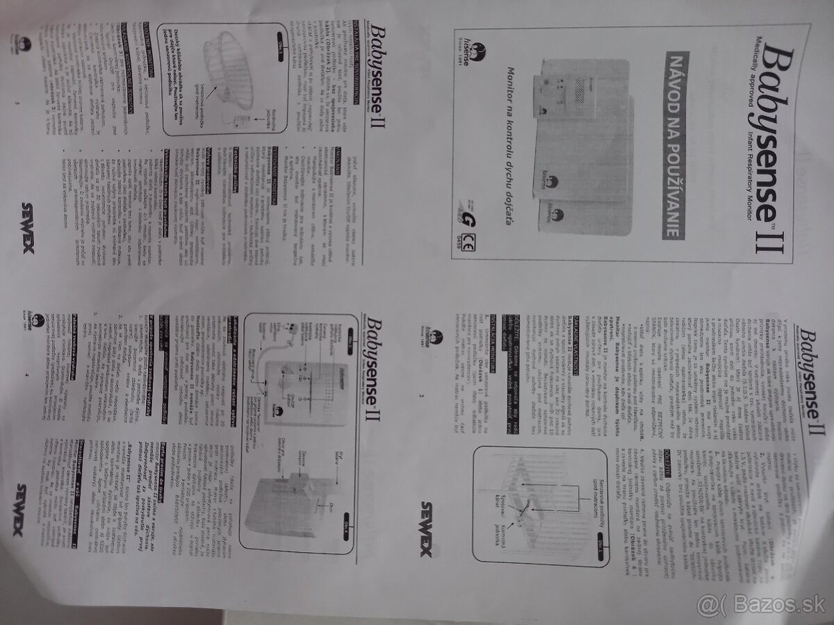 Monitor dychu do postielky Babysense II. - 3