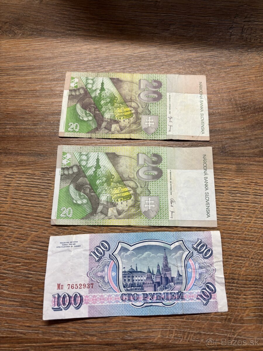 Bankovky 20 ks - 3