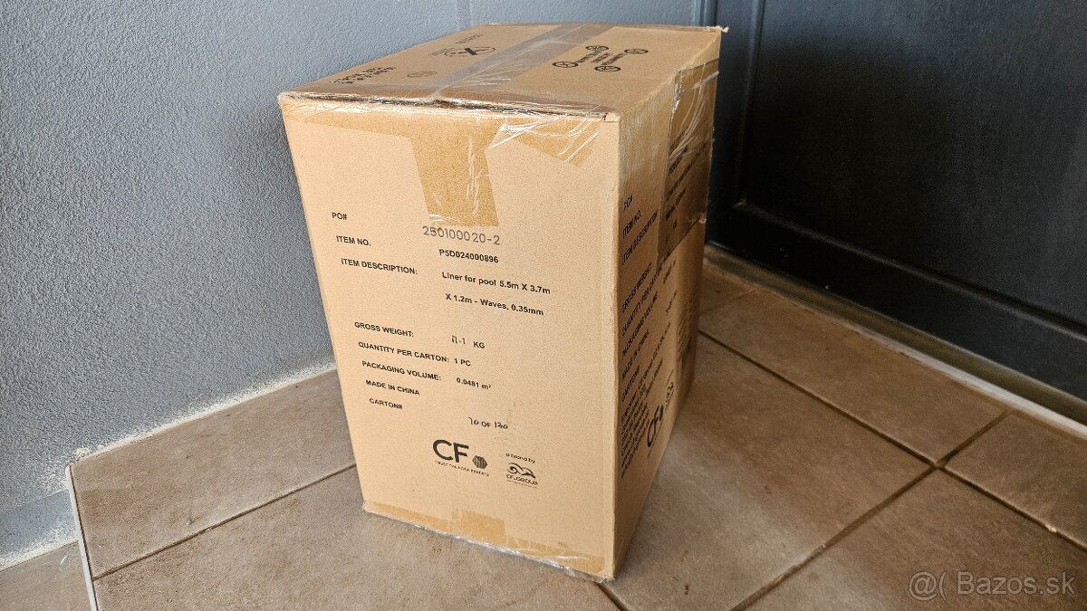 Bazenová fólia 5,5 x 3,7 vario V6 - 3