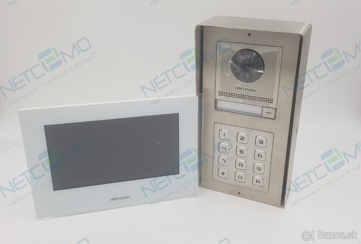 TOP celonerezový video vrátnik HIKvision - 3