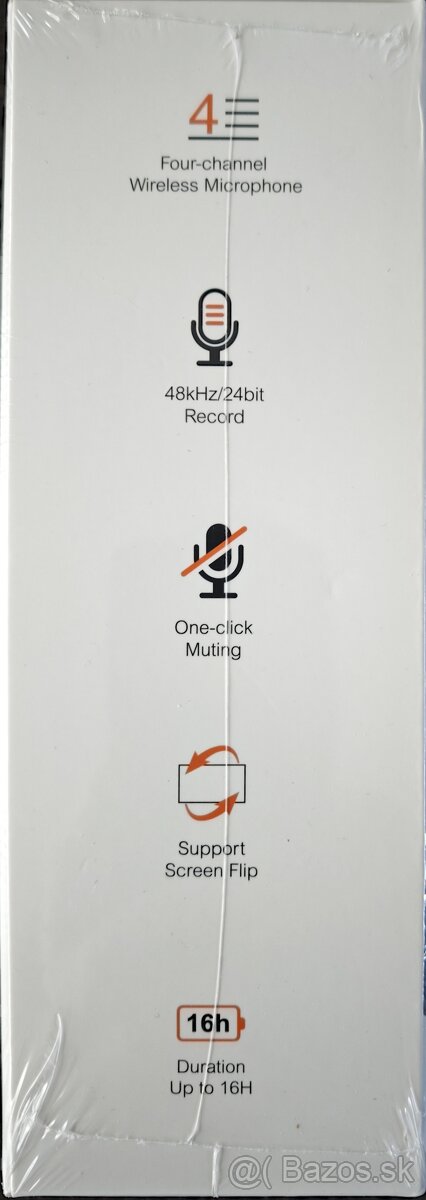 Predám bezdrôtové mikrofóny Vo, o Q - 3