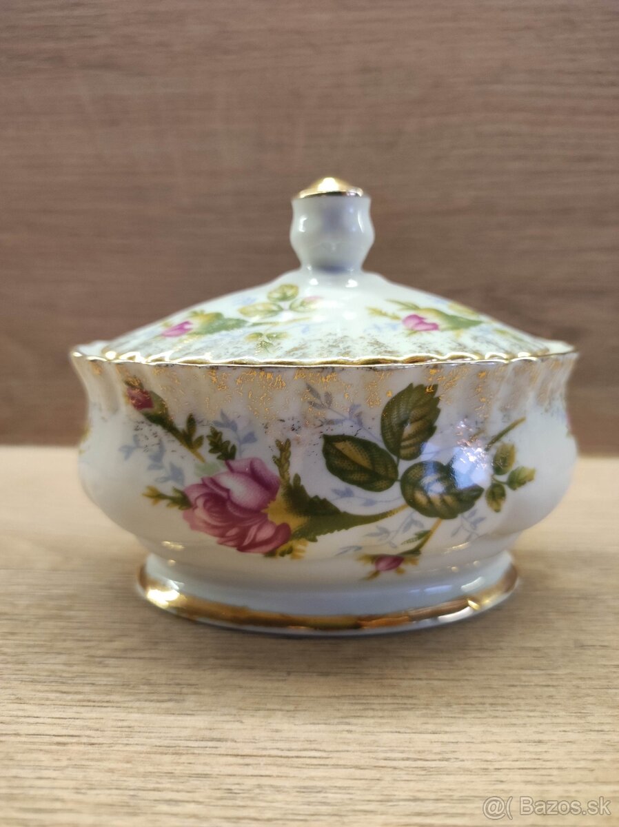 Porcelánová váza, soška - 3