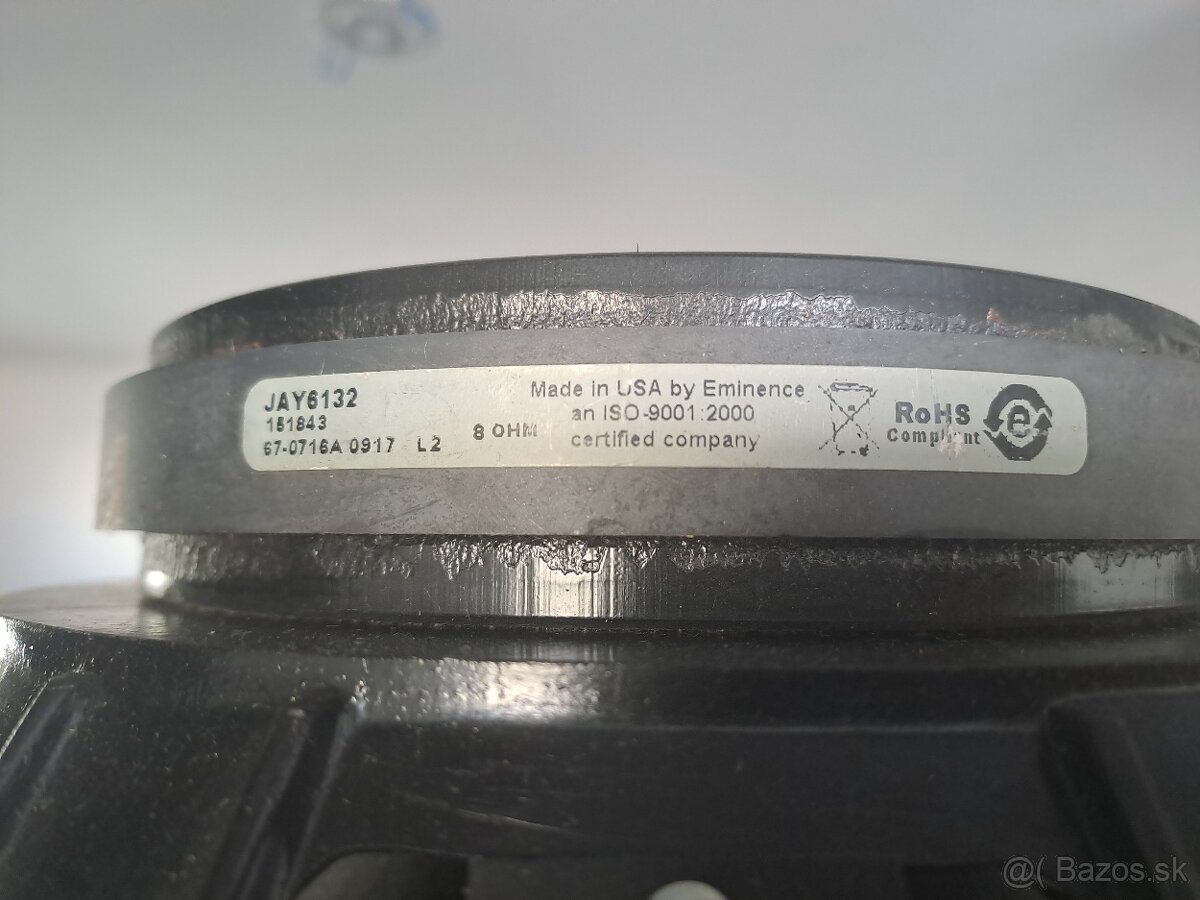 15 " woofer Eminence - 3