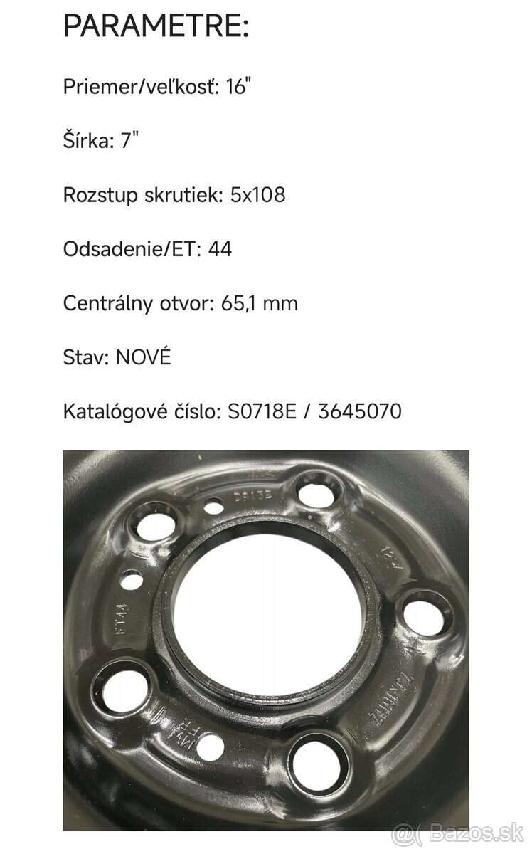 Oceľové disky - 3