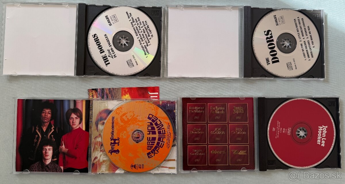 Cdčka The Doors, Jimi Hendrix a John Lee Hooker - 3