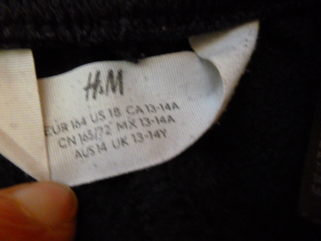Tepláky H&M, v. 164 - 3