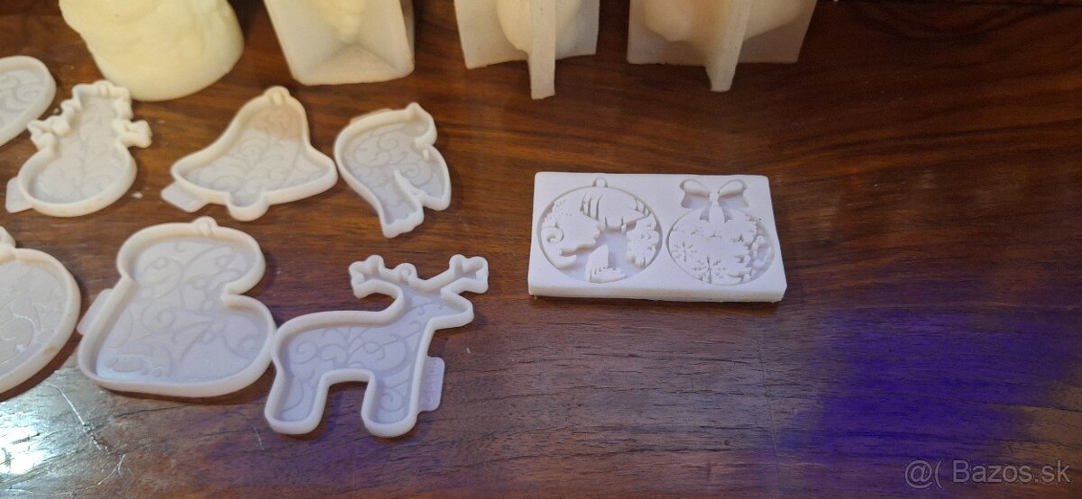 Silkonove formy 15ks spolu - 3