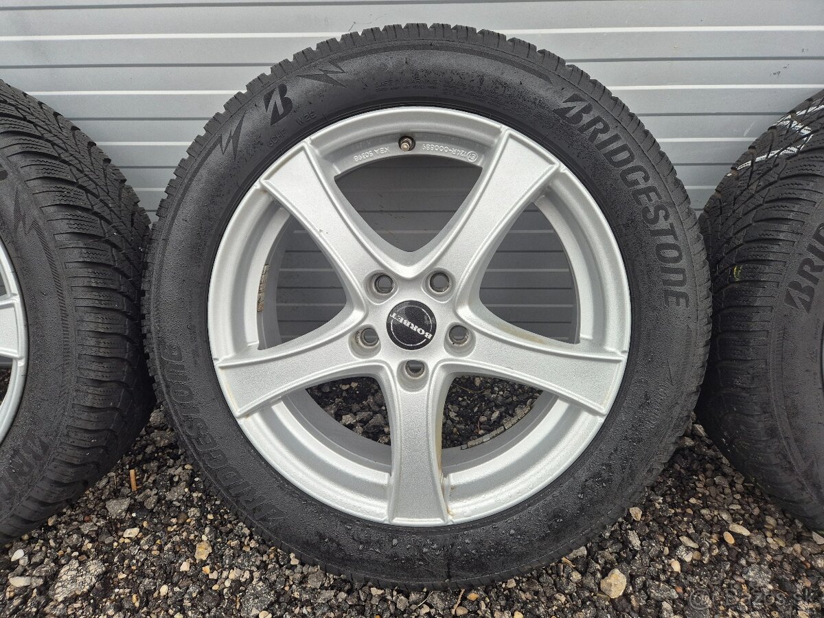 Zimná sada 5x112 R17 ET43 Borbet Škoda Seat Volkswagen - 3