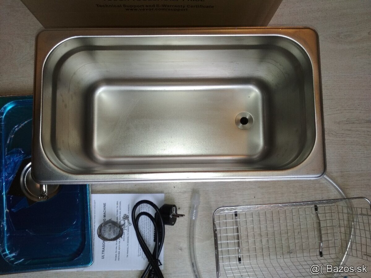 Ultrazvuková čistička s ohrevom 6L - 3