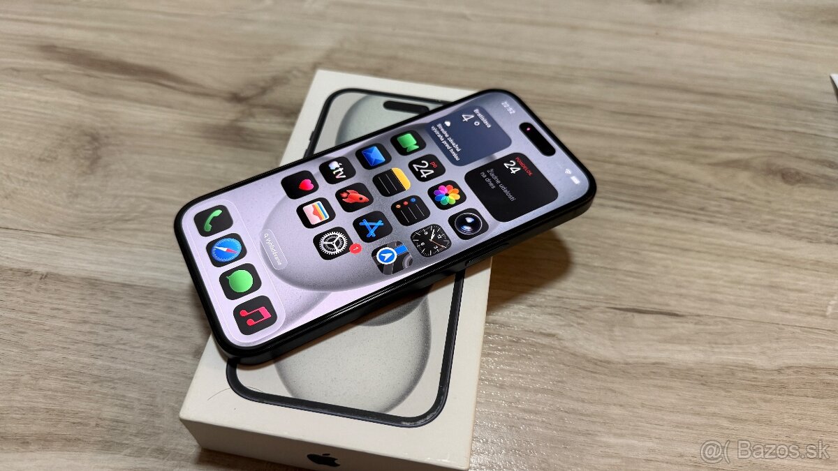 Vymenim iPhone 15 v zaruke stary iba rok a pol 128gb - 3