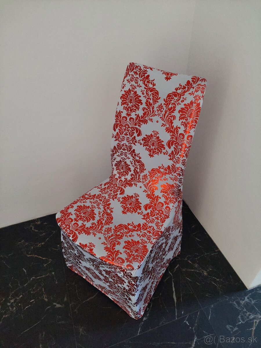 Červeno- biele luxusné návleky - 3