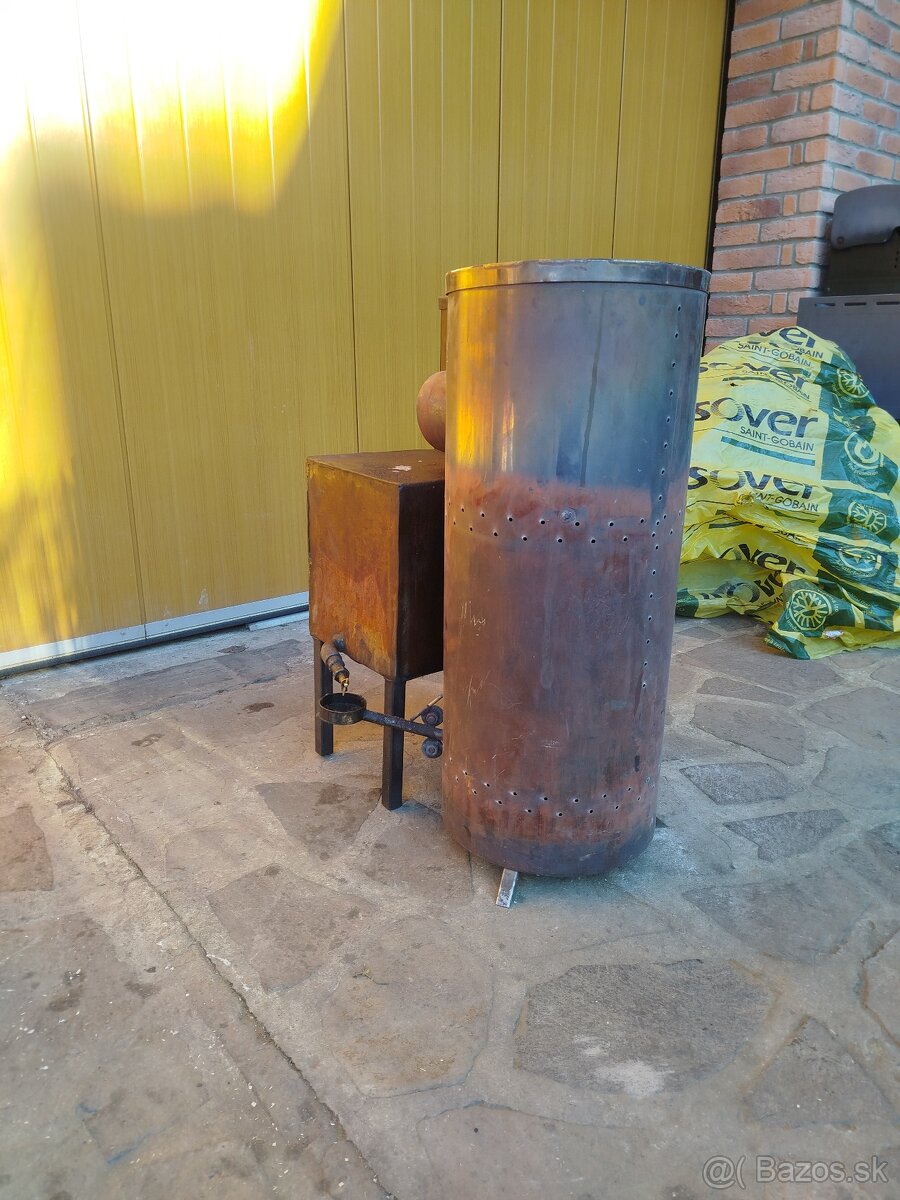 Nerezová pec na olej - 3