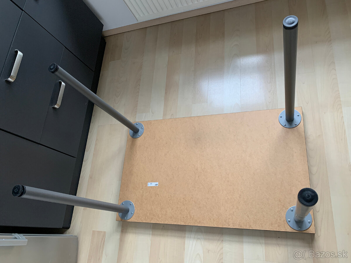 Stôl LINNMON IKEA + 4 nohy ADILS IKEA - 3