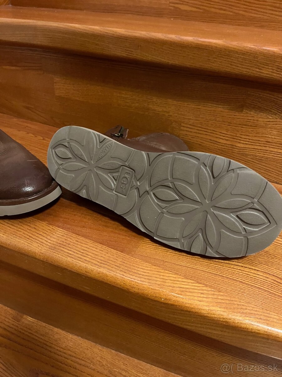 UGG kožené nové hnede - 3