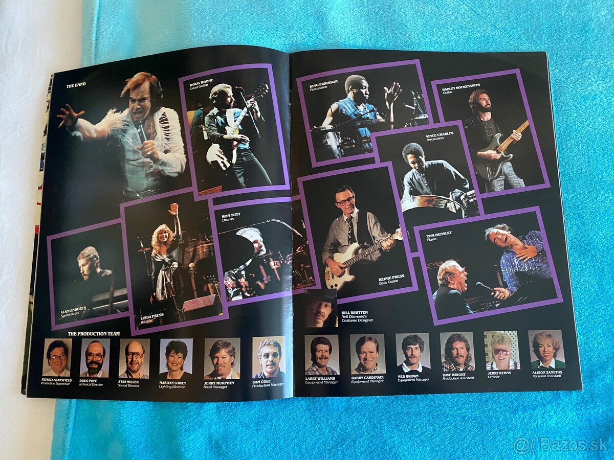 Katalóg/veľká brožúra Neil Diamond - 3