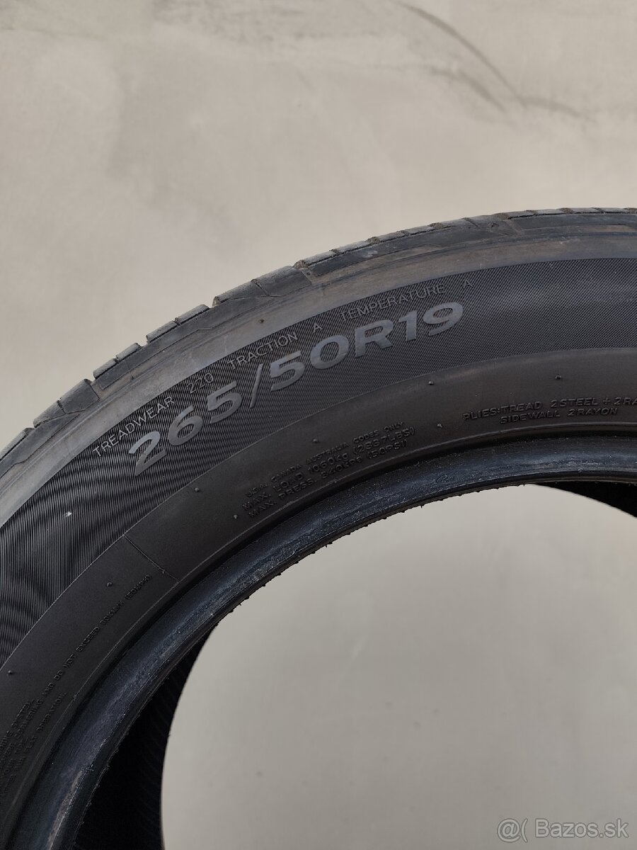 Letné pneumatiky Hankook 265/50R19 - 3