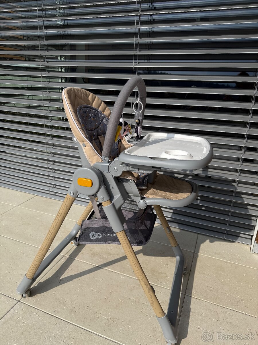 Kinderkraft detská multifunkčná jedálenska stolicka - 3