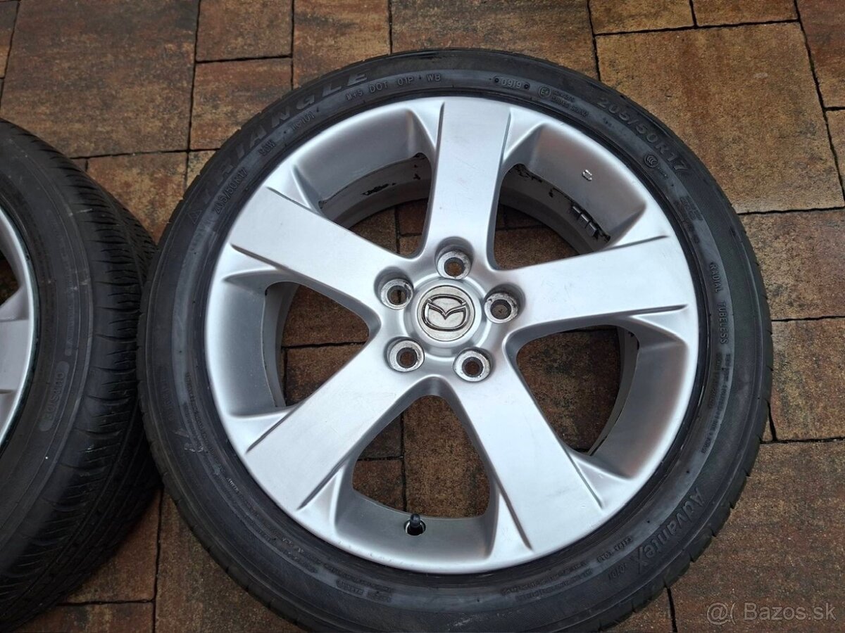 Org. hliníkové disky Mazda R17, 5x114,3 - 3
