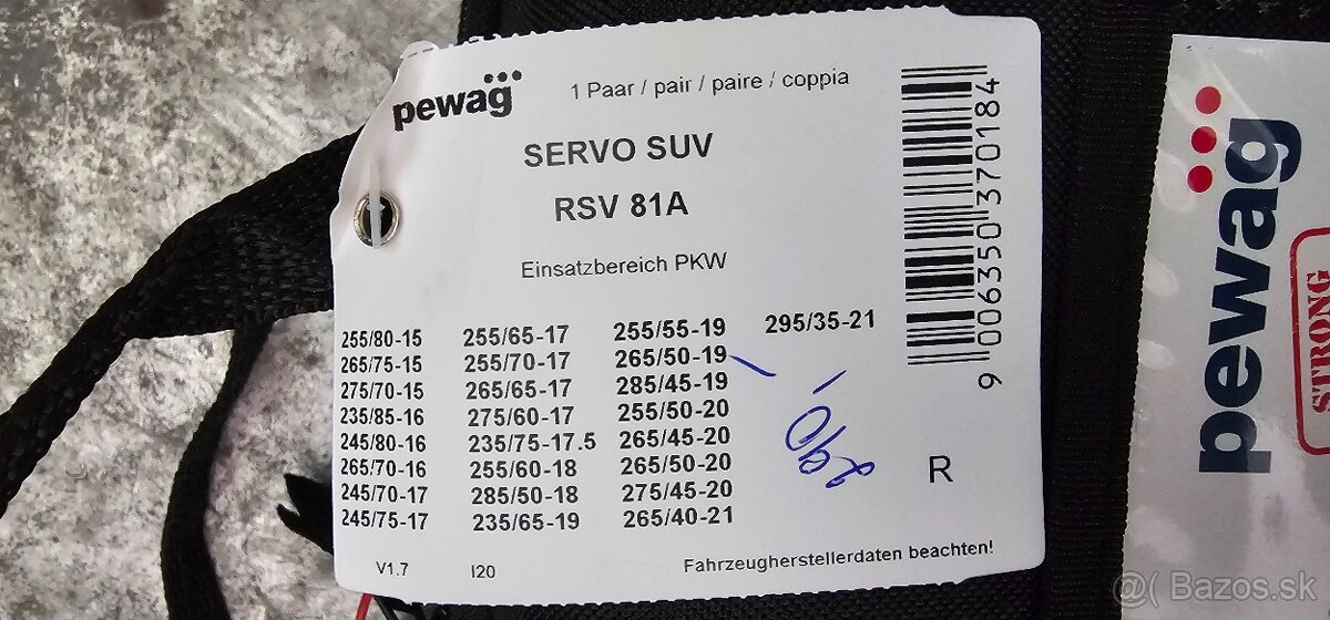 Retiazky pewag - 3