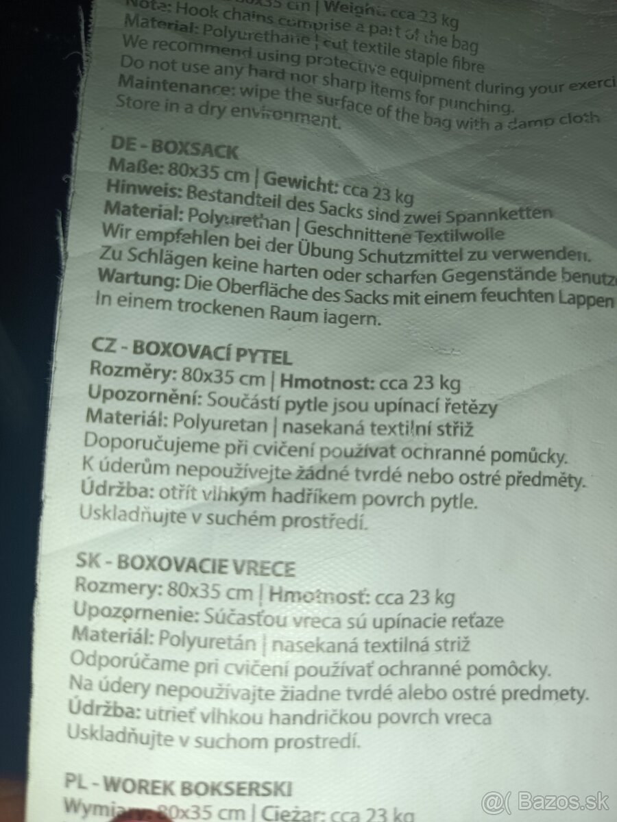 Boxovacie vrece - 3