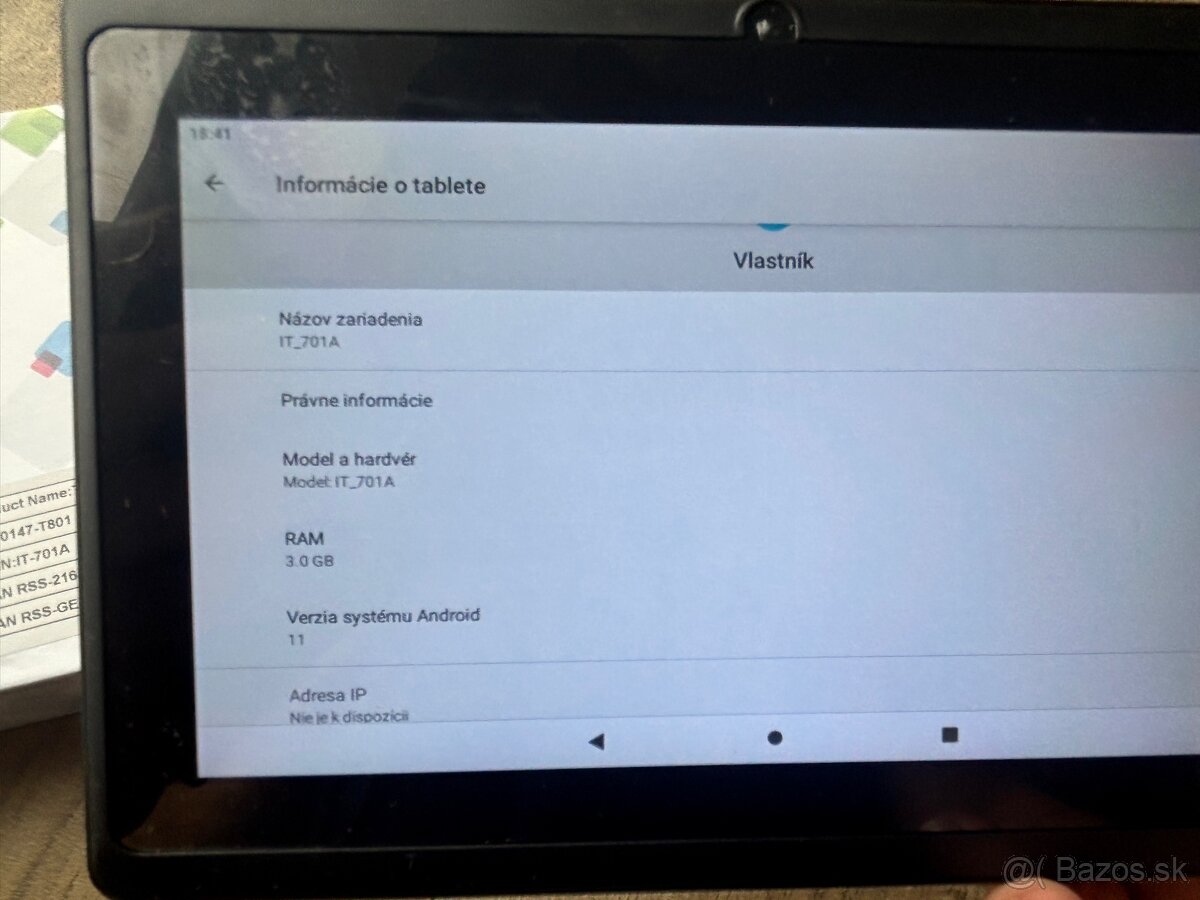 7 palcovy tablet s obalom Android - 3