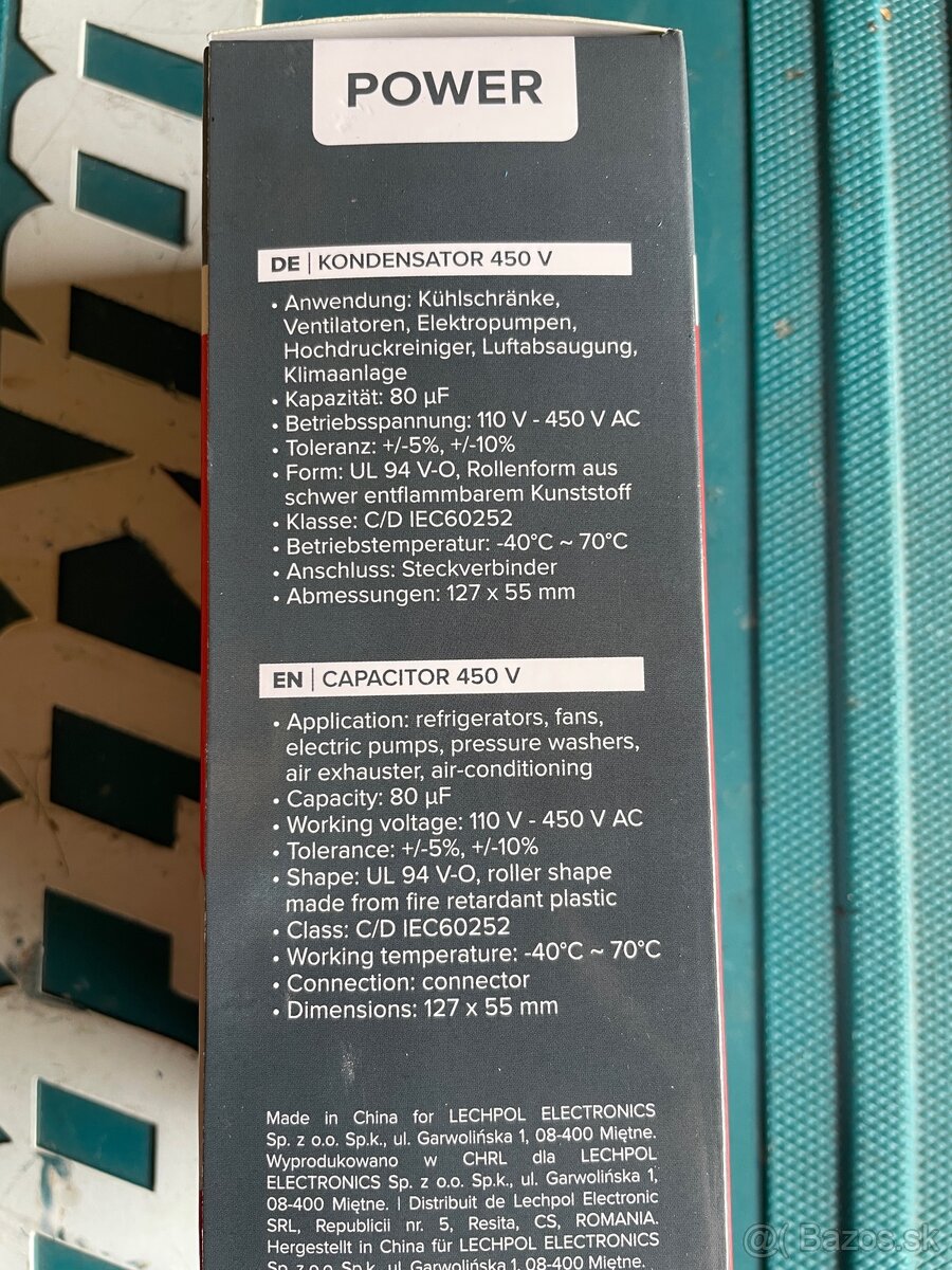 Nový kondezátor 80uf - 3