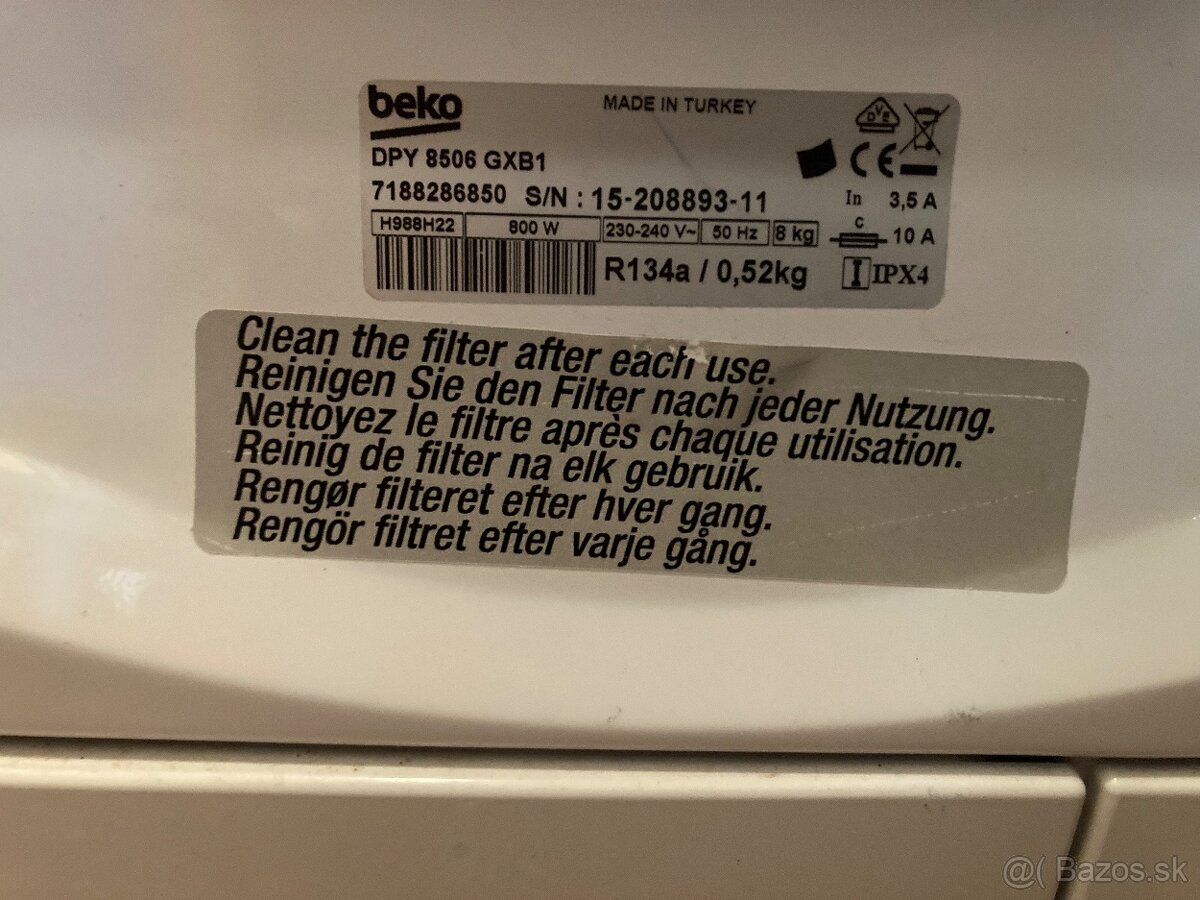 Sušička BEKO DPY 8506 GXB1 - 3