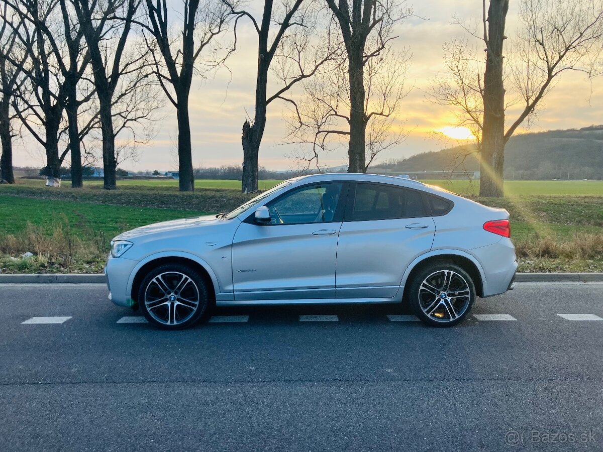 BMW X4 xDrive20d M-Sport, hnedá koža, veľmi pekný stav - 3