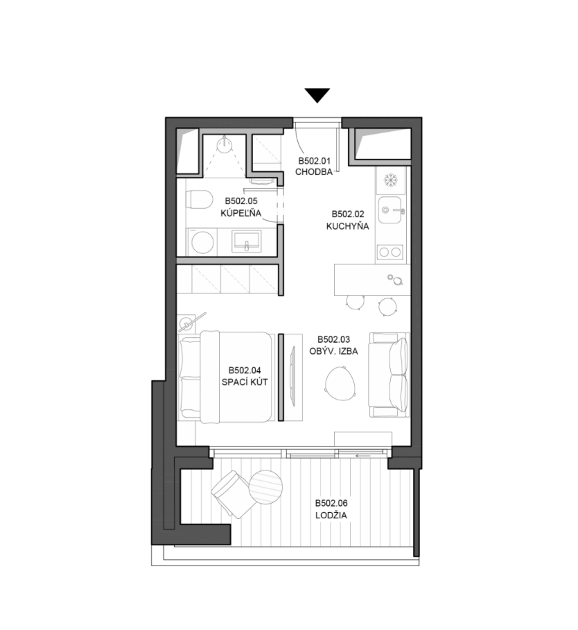 Prenájom 1,5-izbového bytu – Vydrica, Bratislava - 3