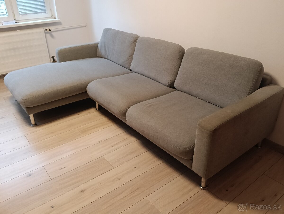 Rohová sedačka šedá - 3