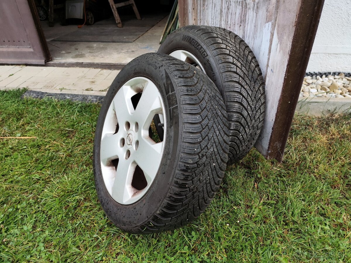 Kompletné zimné kolesá elektróny 205/55R16 91H - 3