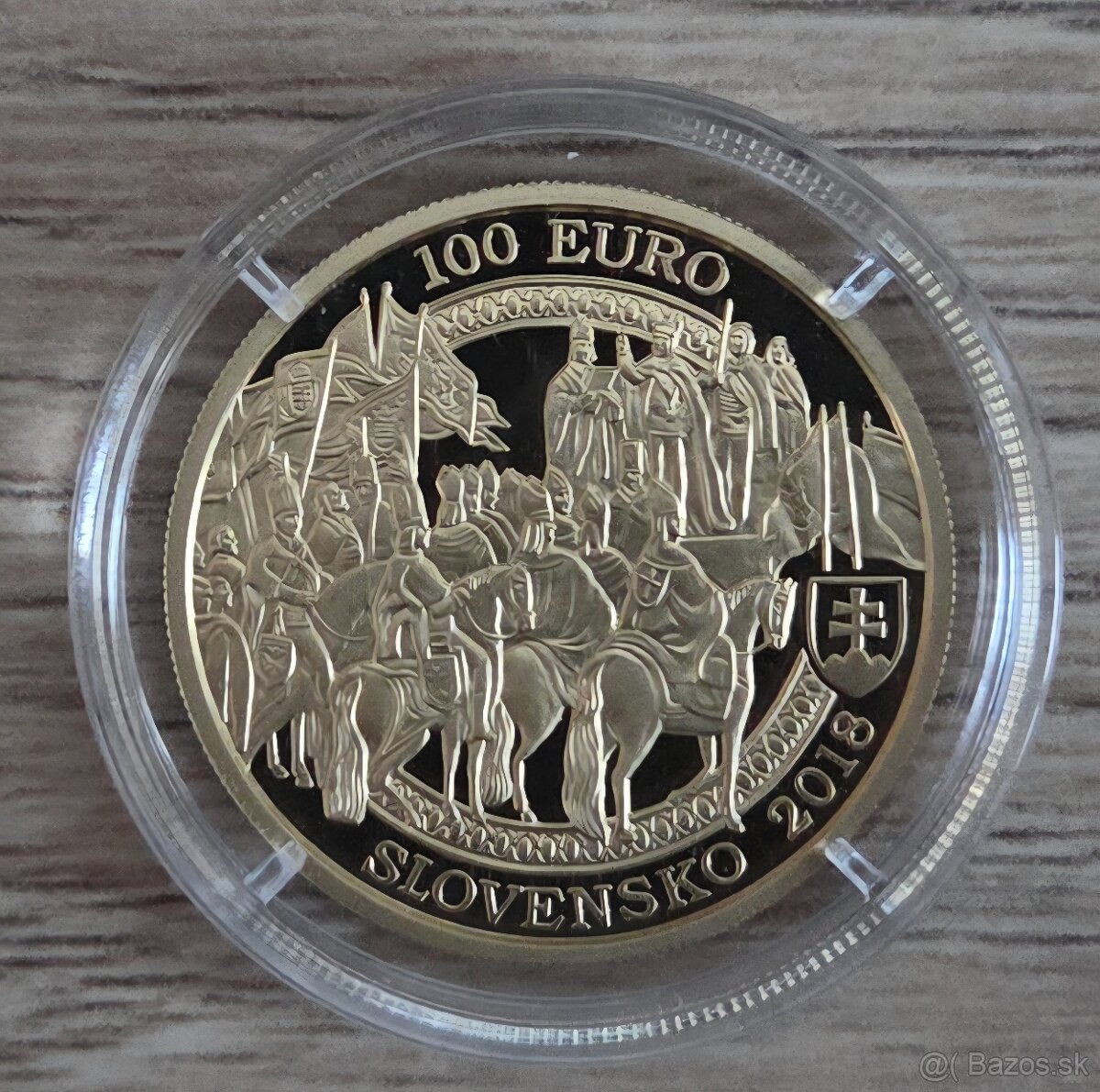 Zlatá zberateľská minca 100 € Korunovacia Ferdinanda II 2018 - 3